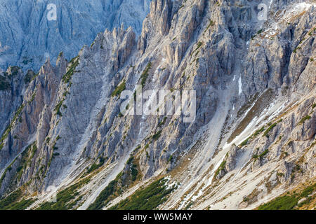 Canyon di montagna paesaggio delle Alpi Foto Stock