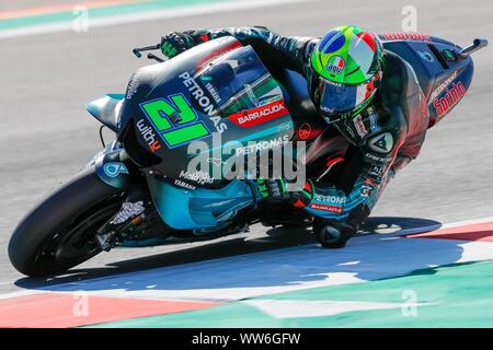 Misano, Italia. Xiii Sep 2019. Prove Libere Gran Premio di San Marino a Misano. Franco Morbidelli Credito: CORDON PREMERE/Alamy Live News Foto Stock