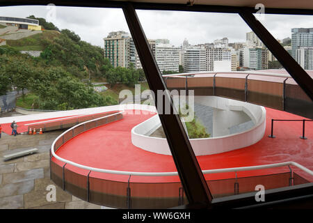 Museo di Arte Contemporanea di Niterori, RDJ, Brasile Foto Stock