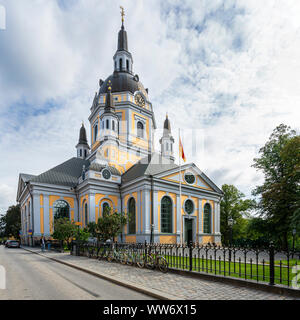 Stoccolma, Svezia. Settembre 2019. Una vista panoramica della Chiesa di Katarina Foto Stock