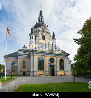 Stoccolma, Svezia. Settembre 2019. Una vista panoramica della Chiesa di Katarina Foto Stock