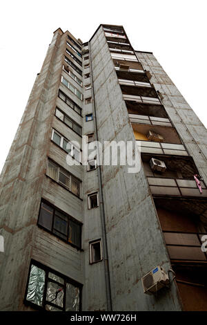 Casa, architettura, Belgrado, Serbia Foto Stock