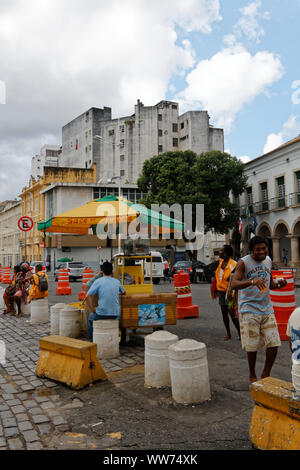 Varie facce del Salvador, prima del Brasile TRE CAPITELLI Foto Stock