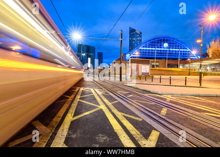 Ex Manchester Central railway station è attualmente un centro congressi ed esposizioni, Manchester, Regno Unito. Foto Stock