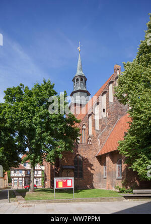 Chiesa di San Johannis, città vecchia, Verden, Bassa Sassonia, Germania, Europa Foto Stock