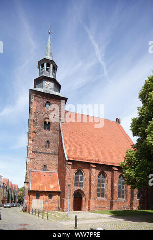 Chiesa di San Johannis, città vecchia, Verden, Bassa Sassonia, Germania, Europa Foto Stock