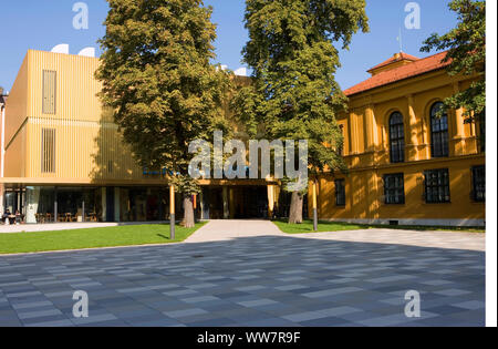 La galleria in Lenbachhaus è un museo di arte a Monaco di Baviera Foto Stock
