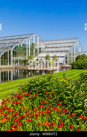 Inghilterra, Surrey Guildford, Wisley, della Royal Horticultural Society Garden, The Glasshouse Foto Stock