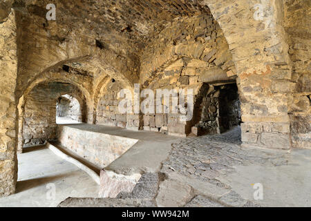 Golconda Fort, noto anche come Golkonda o Golla Konda è una cittadella fortificata situata a Hyderabad, in India Foto Stock