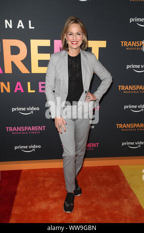 Los Angeles, Ca. Xiii Sep, 2019. Melora Hardin, a la premiere di Amazon 'Trasparente Musicale finale' di Regal Cinemas L.A. Vive a Los Angeles, la California il 13 settembre 2019. Credito: Faye Sadou/media/punzone Alamy Live News Foto Stock