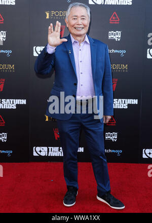 Hollywood, Stati Uniti. Xiii Sep, 2019. HOLLYWOOD e LOS ANGELES, CALIFORNIA, STATI UNITI D'America - 13 settembre: George Takei arriva presso il quarantacinquesimo annuale di Saturno Awards tenutosi a Avalon Hollywood di Settembre 13, 2019 a Hollywood e Los Angeles, California, Stati Uniti. (Foto di David Acosta/Image Press Agency) Credito: Image Press Agency/Alamy Live News Foto Stock