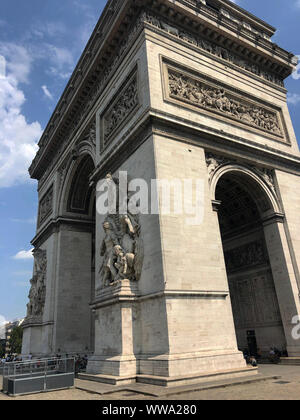 Arco di Trionfo, Parigi Foto Stock