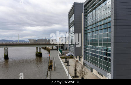 Ufficio moderno edificio che ospita Alliance trust PLC di Marine Parade a piedi, Dundee, Scotland, Regno Unito Foto Stock