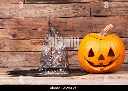 Halloween sfondo di vacanza. Foto Stock