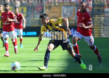 Perugia, Italia. Xiv Sep, 2019. SALVATORE ELIA durante Perugia Vs Juve Stabia - Calcio Italiano Serie B uomini campionato - Credito: LPS/Loris Cerquiglini/Alamy Live News Foto Stock