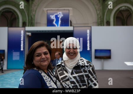 Bahrain Arte in Grand Palais, La Biennale di Parigi, il Universelle Art Fair, Parigi Foto Stock