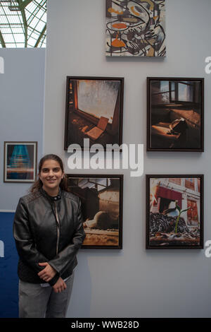 Bahrain Arte in Grand Palais, La Biennale di Parigi, il Universelle Art Fair, Parigi Foto Stock