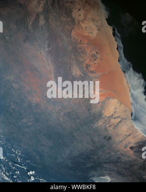 Namib Desert, costiera deserto in Africa australe, 1990, dalla NASA/DPA Foto Stock