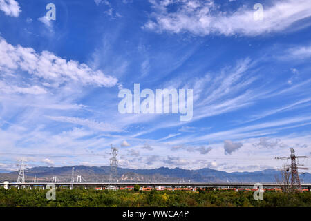 Paesaggio di steppa Foto Stock