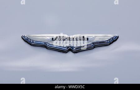 Aston Martin David Brown Ali badge Foto Stock