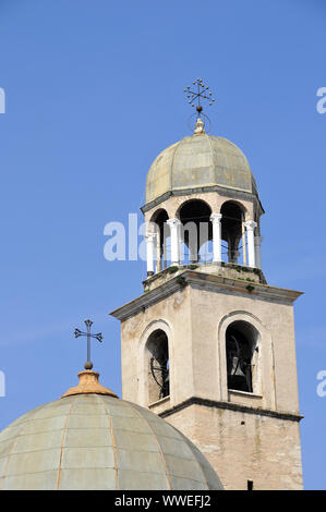 Chiesa di Santa Maria Annunziata, Duomo di Salò, Chiesa di Santa Maria Annunziata, Salò, Italia, Europa Foto Stock