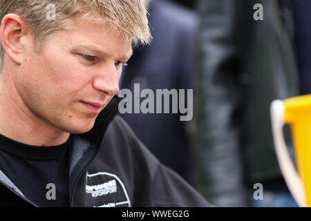 Derby, Regno Unito. Xv Sep, 2019. Barwell Motorsport Phil vivo durante il British GT Donington Park GP a Donington Park, Derby, in Inghilterra il 15 settembre 2019. Foto di Jurek Biegus. Solo uso editoriale, è richiesta una licenza per uso commerciale. Nessun uso in scommesse, giochi o un singolo giocatore/club/league pubblicazioni. Credit: UK Sports Pics Ltd/Alamy Live News Foto Stock