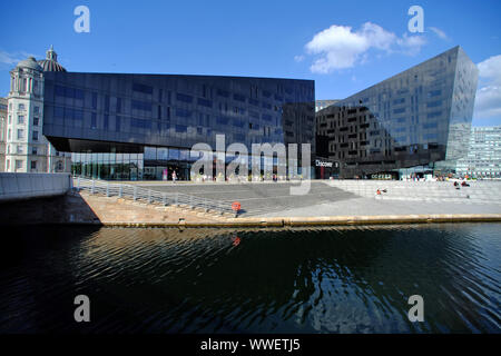 L'isola di Mann, Liverpool, Merseyside, Regno Unito Foto Stock