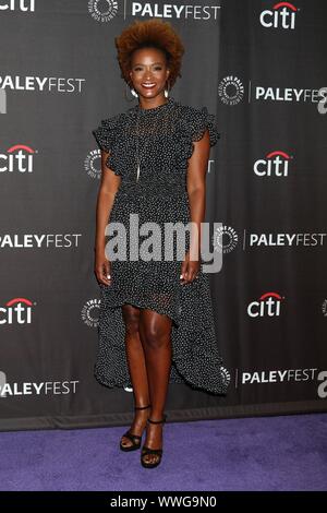 Beverly Hills, CA. Xiv Sep, 2019. Karin Gist ad arrivi per caduta PaleyFest TV Anteprime: ABC presenta mixed-ish, emergere e STUMPTOWN, Paley Centre for Media, Beverly Hills, CA il 14 settembre 2019. Credito: Priscilla concedere/Everett raccolta/Alamy Live News Foto Stock