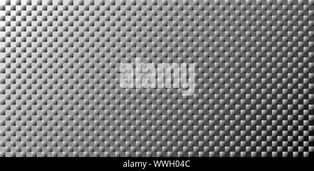 Abstract digitale monocromatica sfondo vettoriale. In bianco e nero di halftone pattern di gradiente Illustrazione Vettoriale