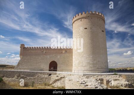 Castello di Arevalo città di Avila Castilla y Leon Spagna Foto Stock