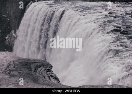 Dettifoss cascata nella parte settentrionale di Islanda Foto Stock