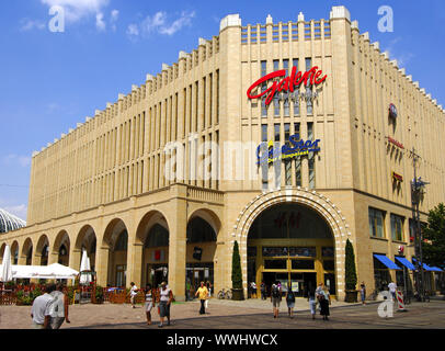 Shopping center Galerie Roter Turm, Chemnitz Foto Stock