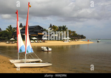 Complesso di Hotel Heritage Le Telfair, Mauritius Foto Stock