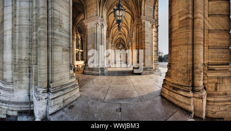 Il parlamento di Vienna in Austria, Europa Foto Stock