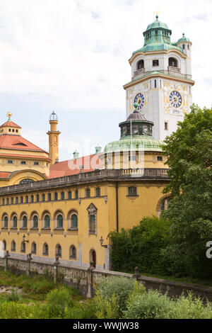 La storica Müller'sche Volksbad a Monaco di Baviera Foto Stock
