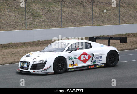 L'ADAC GT Masters Media Day del 10 aprile 2013 etropolis Motorsport Arena Oschersleben / Bode Foto Stock