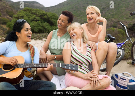 Kumbaya Foto Stock