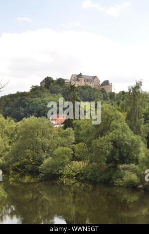 Vicino con Ebernburg Foto Stock