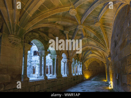 Monastero di Santo Estevo de Ribas de Sil in Galizia, Spagna Foto Stock