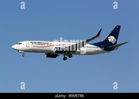 AeroMexico Boeing Aeromobili 737-800 Foto Stock