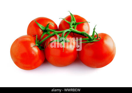 Pomodori a grappolo Foto Stock