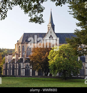 Cattedrale di Altenberg, Odenthal, Bergisches Land, Renania settentrionale-Vestfalia, Germania, Europa Foto Stock