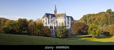 Cattedrale di Altenberg, Odenthal, Bergisches Land, Renania settentrionale-Vestfalia, Germania, Europa Foto Stock