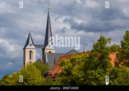 Halberstadt San Martini Foto Stock