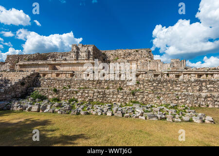 Kabah, Maya sito archeologico, Puuc road, Yucatan, Messico Foto Stock