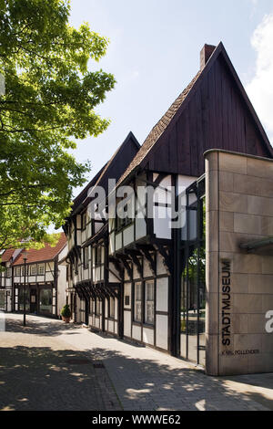 Karl Pollender Museo Civico, Werne, la zona della Ruhr, Renania settentrionale-Vestfalia, Germania, Europa Foto Stock