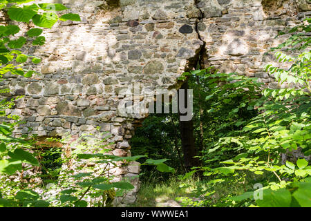 Brurgruine Stecklenburg Harz Foto Stock