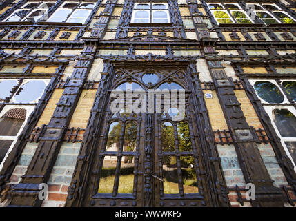 Museo Junkerhaus, Lemgo, East Westfalia, Renania settentrionale-Vestfalia, Germania, Europa Foto Stock