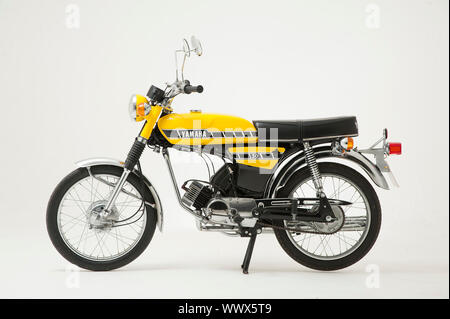 1987 Yamaha FS1E ciclomotore. Foto Stock