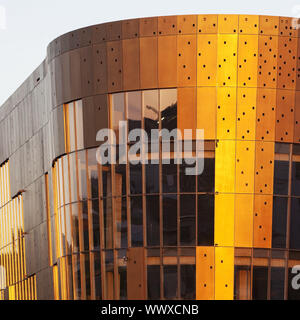 Edificio di nuova costruzione a Doeppersberg, Wuppertal, Bergisches Land, Renania settentrionale-Vestfalia, Germania, Europa Foto Stock